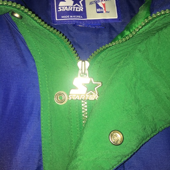 90's MN T-WOLVES STARTER JACKET - Picture 6 of 8
